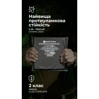 Балістичний пакет (2 клас | 20×20 см | 330 г | НВМПЕ ✡ Ізраїль) ТМ Балістика
