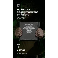 Баллистический пакет (2 класс | 20×20 см | 330 г | СВМПЭ ✡ Израиль) ТМ Баллистика