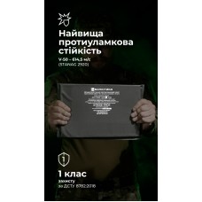 Баллистический пакет (1 класс | 20×30 см | 365 г | СВМПЭ ✡ Израиль) ТМ Баллистика