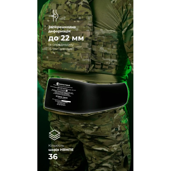 Баллистический пакет для РПС "Черсел" XL (1 класс | 750 г | СВМПЭ ✡ Израиль) ТМ Баллистика - 3572641