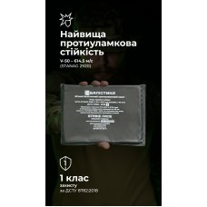 Баллистический пакет (1 класс | 15×20 см | 180 г | СВМПЭ ✡ Израиль) ТМ Баллистика