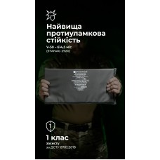 Баллистический пакет (1 класс | 20×40 см | 475 г | НВМПЭ ✡ Израиль) ТМ Баллистика