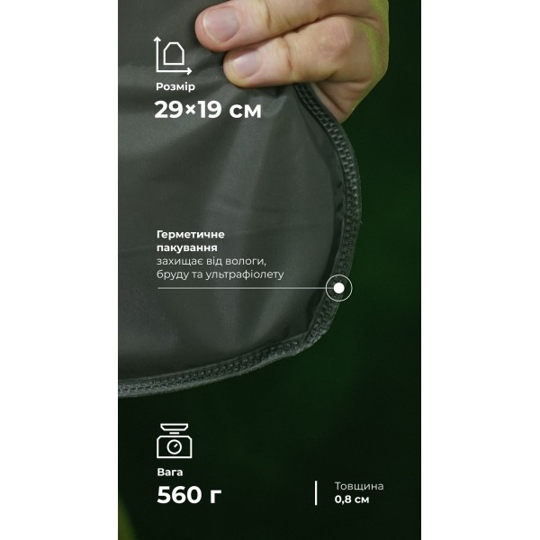 Баллистические пакеты в наколенники для штанов UF PRO (1 класс | 29×19 см | 2 шт. | 560 г | НВМПЭ ✡ Израиль) ТМ Баллистика - 1050418