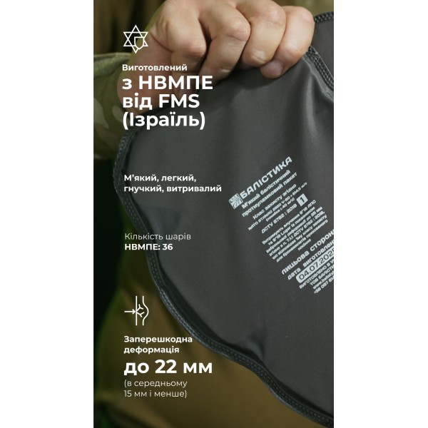 Баллистические пакеты в наколенники для боевых штанов Crye Precision G3 (1 класс | 27×18 см | 2 шт. | 250 г) ТМ Баллистика - 1050419 Баллистические пакеты в наколенники для боевых штанов Crye Precision G3 (1 класс | 27×18 см | 2 шт. | 250 г) ТМ Баллистика - 1050419