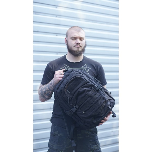 Тактический рюкзак “Р1М1” (26 л | Черный) ТМ Баллистика - 3574540 Тактический рюкзак “Р1М1” (26 л | Черный) ТМ Баллистика - 3574540
