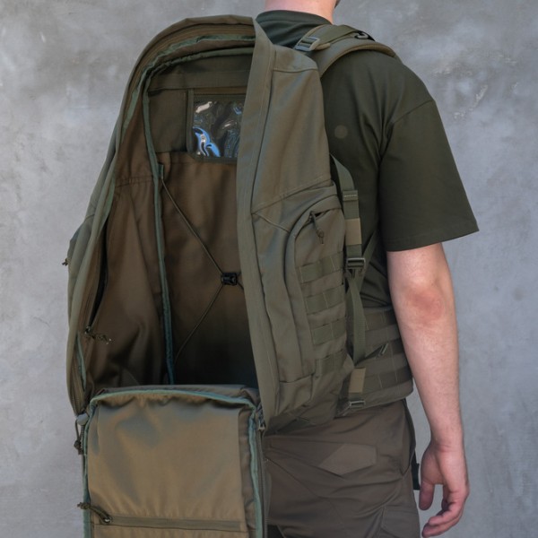 Рюкзак рейдовый 55л "Гамуз" (Олива) - 3574534