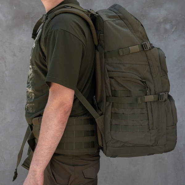Рюкзак рейдовый 55л "Гамуз" (Олива) - 3574534