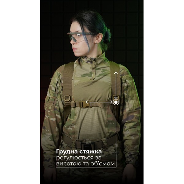 Медичний рюкзак "Ворожбит" (19 л | Койот) ТМ Балістика - 106011201 Медичний рюкзак "Ворожбит" (19 л | Койот) ТМ Балістика - 106011201