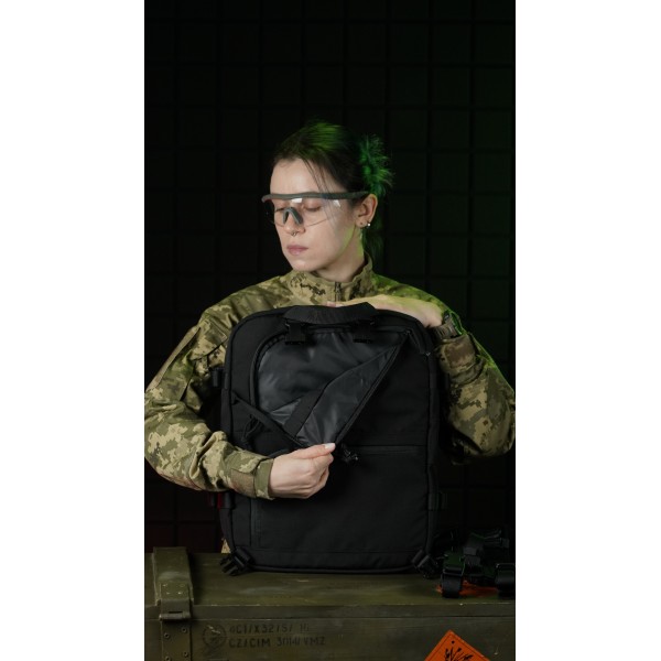 Медичний рюкзак "Ворожбит" (19 л | Чорний) ТМ Балістика - 106011206