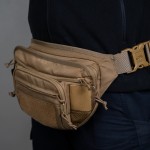 Сумка-бананка швидкого доступу до кобури "Пазуха" (Койот) ТМ Балістика