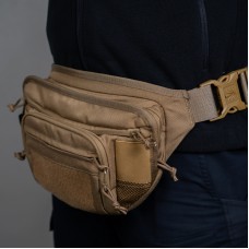 Сумка-бананка швидкого доступу до кобури "Пазуха" (Койот) ТМ Балістика