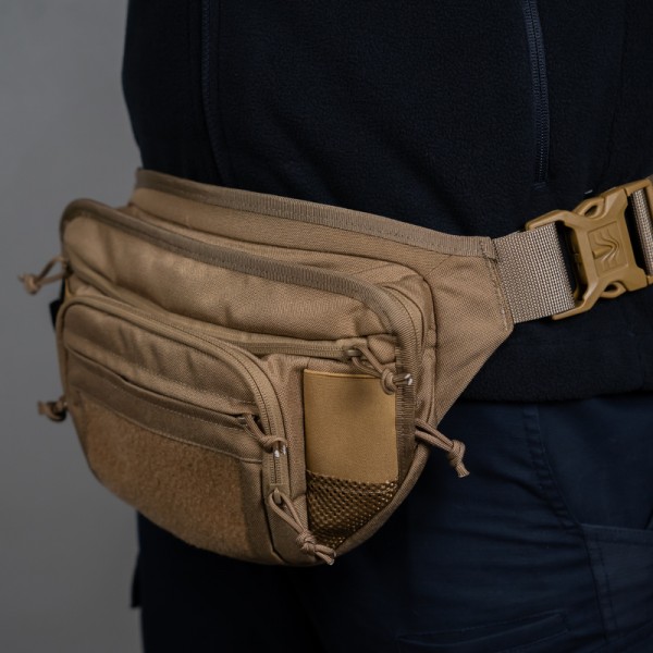 Сумка-бананка швидкого доступу до кобури "Пазуха" (Койот) ТМ Балістика - 3577940