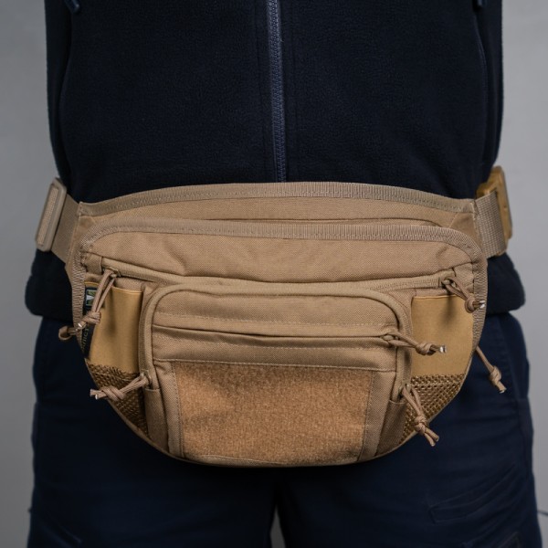 Сумка-бананка швидкого доступу до кобури "Пазуха" (Койот) ТМ Балістика - 3577940 Сумка-бананка швидкого доступу до кобури "Пазуха" (Койот) ТМ Балістика - 3577940