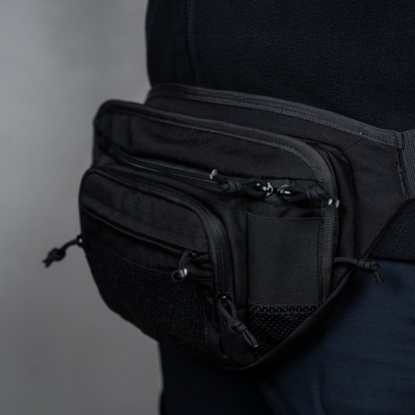 Сумка-бананка быстрого доступа к кобуре "Пазуха" (Черный) ТМ Балистика - 3577939
