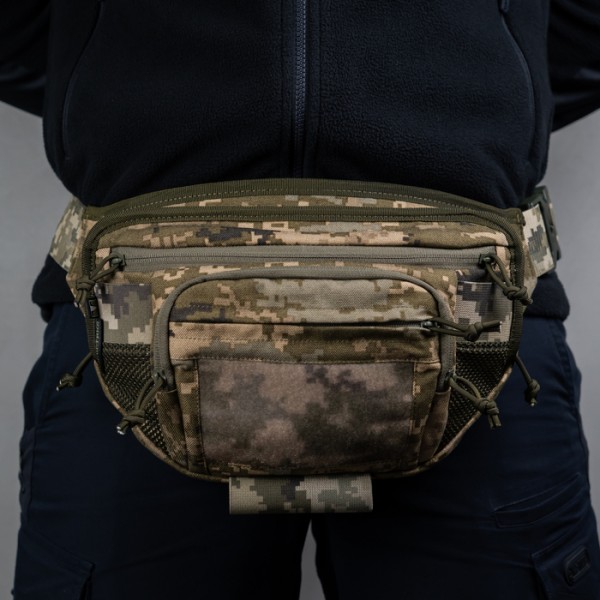 Сумка-бананка швидкого доступу до кобури "Пазуха" (ММ14 "Піксель") ТМ Балістика - 106020207 Сумка-бананка швидкого доступу до кобури "Пазуха" (ММ14 "Піксель") ТМ Балістика - 106020207