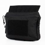 Напашник "Ладник" із суцільною велкро-панеллю (Чорний)