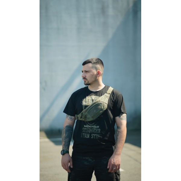 Сумка-бананка "Саква" (Розмір М | Олива) ТМ Балістика - 106021002 Сумка-бананка "Саква" (Розмір М | Олива) ТМ Балістика - 106021002