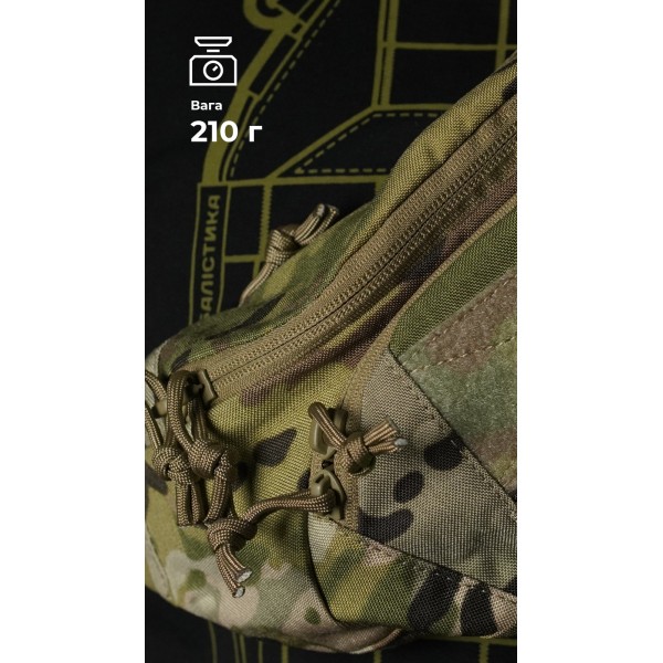 Сумка-бананка "Саква" (Размер М | Мультикам неоригинальный) ТМ Баллистика - 106021004 Сумка-бананка "Саква" (Размер М | Мультикам неоригинальный) ТМ Баллистика - 106021004