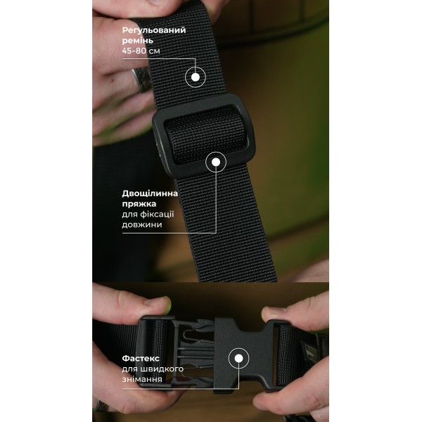 Сумка-бананка "Саква" (Размер М | Черный мультикам) ТМ Баллистика - 106021009 Сумка-бананка "Саква" (Размер М | Черный мультикам) ТМ Баллистика - 106021009