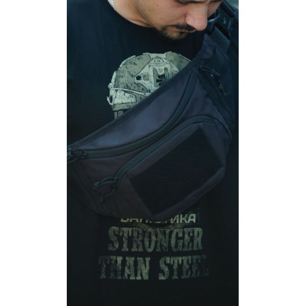 Сумка-бананка "Саква" (Розмір L | Чорний) ТМ Балістика - 106021106 Сумка-бананка "Саква" (Розмір L | Чорний) ТМ Балістика - 106021106