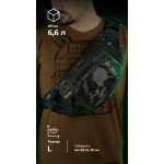 Сумка-бананка "Саква" (Розмір L  | Чорний мультикам) ТМ Балістика