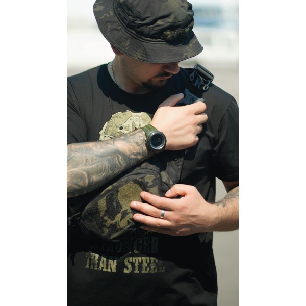 Сумка-бананка "Саква" (Розмір L | Чорний мультикам) ТМ Балістика - 106021109 Сумка-бананка "Саква" (Розмір L | Чорний мультикам) ТМ Балістика - 106021109