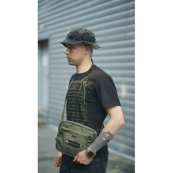 Сумка через плече "Ташка" (Олива) ТМ Балістика - 106021202 Сумка через плече "Ташка" (Олива) ТМ Балістика - 106021202