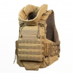 Облегченный бронежилет "Сармат" с баллистическим противообломочным пакетом 1 класса защиты (Койот)