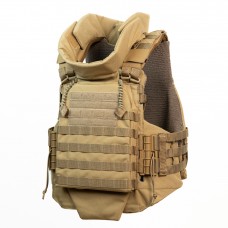 Облегченный бронежилет "Сармат" с баллистическим противообломочным пакетом 1 класса защиты (Койот)