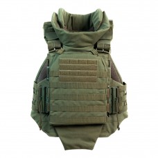 Облегченный бронежилет "Сармат" с баллистическим противоосколочным пакетом 1 класса защиты (Олива)