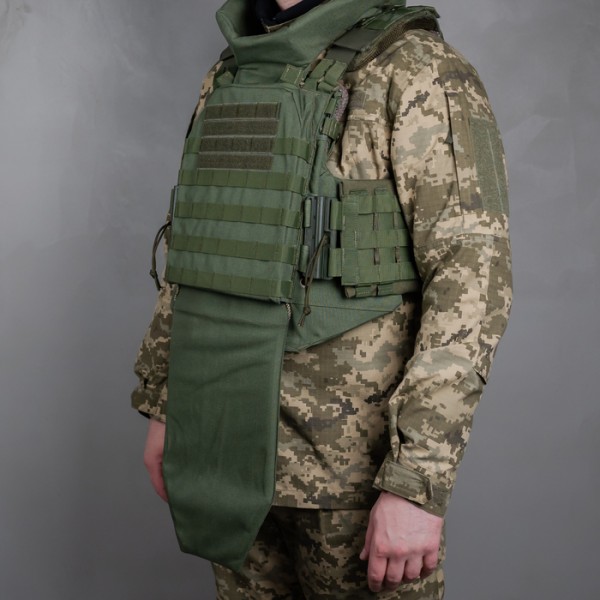 Облегченный бронежилет "Сармат" с баллистическим противоосколочным пакетом 1 класса защиты (Олива) - 3575058 Облегченный бронежилет "Сармат" с баллистическим противоосколочным пакетом 1 класса защиты (Олива) - 3575058