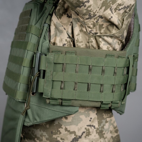 Облегченный бронежилет "Сармат" с баллистическим противоосколочным пакетом 1 класса защиты (Олива) - 3575058 Облегченный бронежилет "Сармат" с баллистическим противоосколочным пакетом 1 класса защиты (Олива) - 3575058