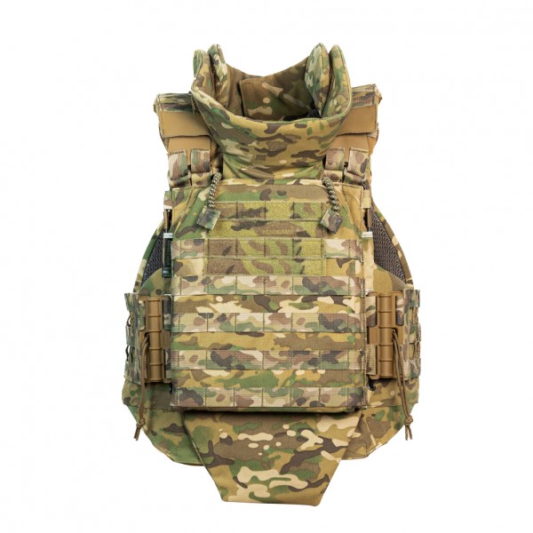 Полегшений бронежилет "Сармат" з балістичним протиуламковим пакетом 1 класу захисту (Мультикам неоригінальний) - 3575059