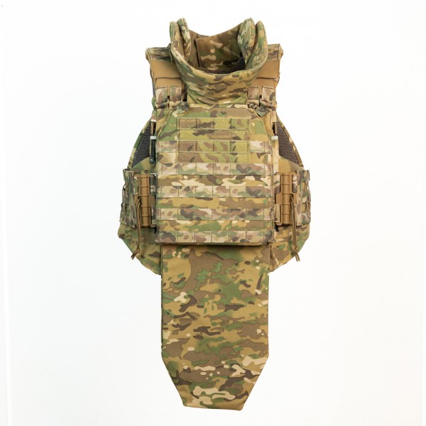 Полегшений бронежилет "Сармат" з балістичним протиуламковим пакетом 1 класу захисту (Мультикам неоригінальний) - 3575059