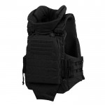 Полегшений бронежилет "Сармат" з балістичним протиуламковим пакетом 1 класу захисту (Чорный)