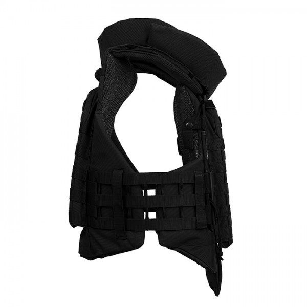 Полегшений бронежилет "Сармат" з балістичним протиуламковим пакетом 1 класу захисту (Чорний) - 3576432