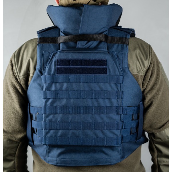 Полегшений бронежилет "Сармат" з балістичним протиуламковим пакетом 1 класу захисту (Синий) - 1070109 Полегшений бронежилет "Сармат" з балістичним протиуламковим пакетом 1 класу захисту (Синий) - 1070109