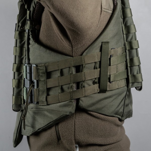 Облегченный бронежилет "Сармат L-XL" с баллистической защитой 1 класса (Олива) - 1070202