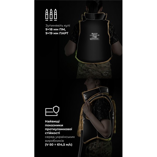 Женский бронежилет "Сармат" (1 класс защиты | под бронеплиты 25×30 см | Койот) ТМ Баллистика - 1070301 Женский бронежилет "Сармат" (1 класс защиты | под бронеплиты 25×30 см | Койот) ТМ Баллистика - 1070301