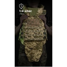 Жіночий бронежилет "Сармат" (1 клас захисту | під бронеплити 25х30 см | ММ-14) ТМ Балістика