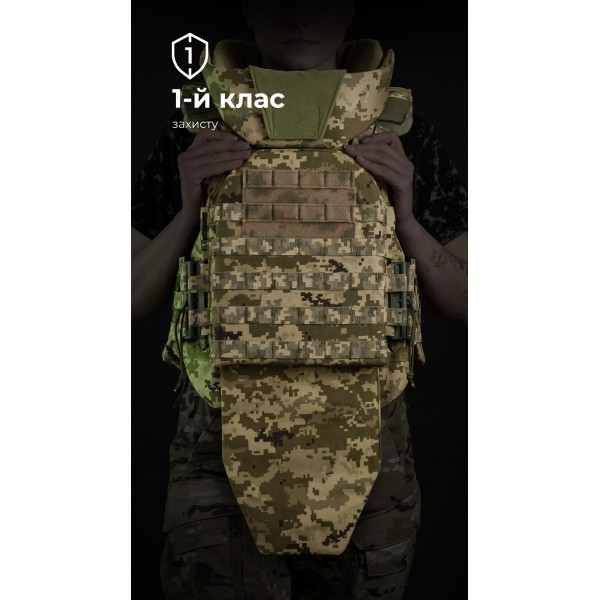 Женский бронежилет "Сармат" (1 класс защиты | под бронеплиты 25×30 см | ММ-14) ТМ Баллистика - 1070307