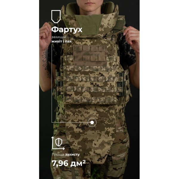 Женский бронежилет "Сармат" (1 класс защиты | под бронеплиты 25×30 см | ММ-14) ТМ Баллистика - 1070307 Женский бронежилет "Сармат" (1 класс защиты | под бронеплиты 25×30 см | ММ-14) ТМ Баллистика - 1070307