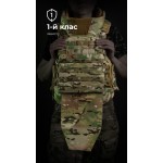 Женский бронежилет "Сармат" (1 класс защиты | под бронеплиты 25×30 см | Мультикам) ТМ Баллистика