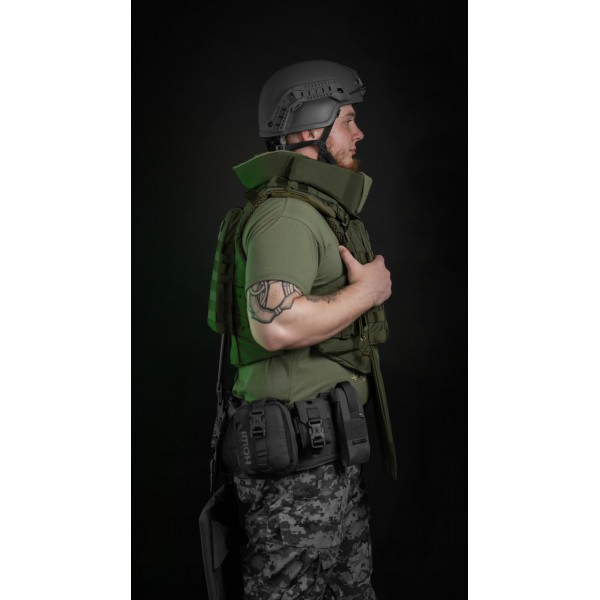 Бронежилет "Сармат" (S-L | 2 класс защиты | под бронеплиты 25х30 см | Олива) ТМ Баллистика - 1070402 Бронежилет "Сармат" (S-L | 2 класс защиты | под бронеплиты 25х30 см | Олива) ТМ Баллистика - 1070402