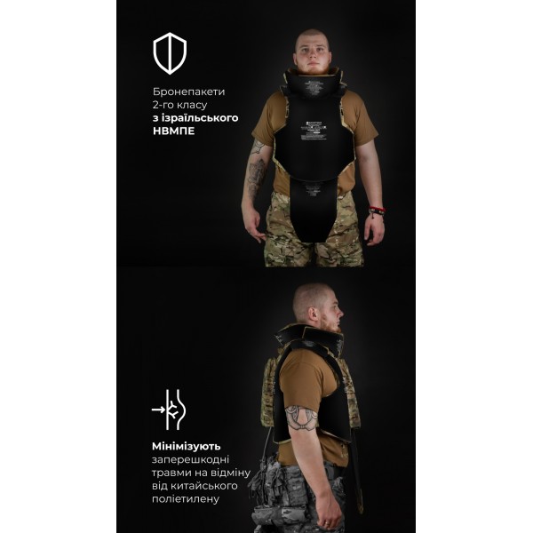 Бронежилет "Сармат" (S-L | 2 класс защиты | под бронеплиты 25х30 см | Мультикам неоригинальный) ТМ Баллистика - 1070404 Бронежилет "Сармат" (S-L | 2 класс защиты | под бронеплиты 25х30 см | Мультикам неоригинальный) ТМ Баллистика - 1070404