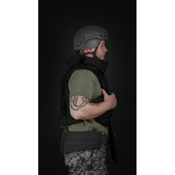 Бронежилет "Сармат" (S-L | 2 класс защиты | под бронеплиты 25х30 см | Черный) ТМ Баллистика - 1070406 Бронежилет "Сармат" (S-L | 2 класс защиты | под бронеплиты 25х30 см | Черный) ТМ Баллистика - 1070406