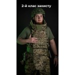Бронежилет "Сармат" (S-L | 2 класс защиты | под бронеплиты 25х30 см | ММ14 “Пиксель”) ТМ Баллистика