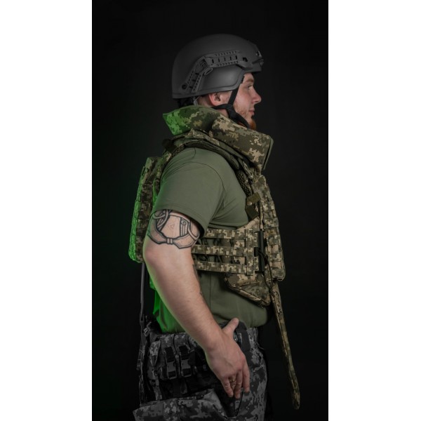 Бронежилет "Сармат" (S-L | 2 клас захисту | під бронеплити 25х30 см | ММ14 “Піксель”) ТМ Балістика - 1070407 Бронежилет "Сармат" (S-L | 2 клас захисту | під бронеплити 25х30 см | ММ14 “Піксель”) ТМ Балістика - 1070407