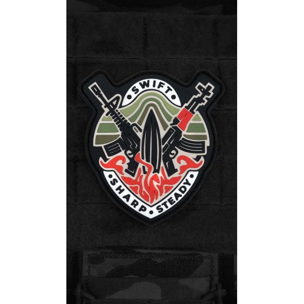 Патч "Swift, Sharp, Steady" ТМ Баллистика - 108017201