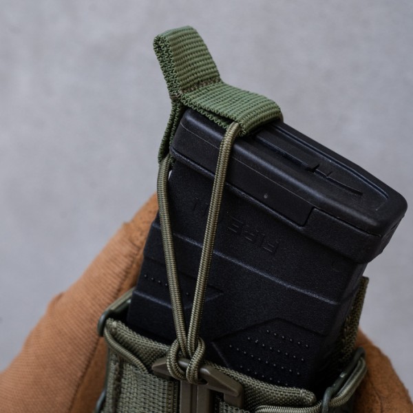 Фиксатор к подсумкам для магазинов АК/AR "Колчан" (Олива) - 108020702